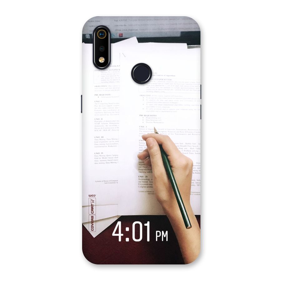 Exam Time Blues Back Case for Realme 3i