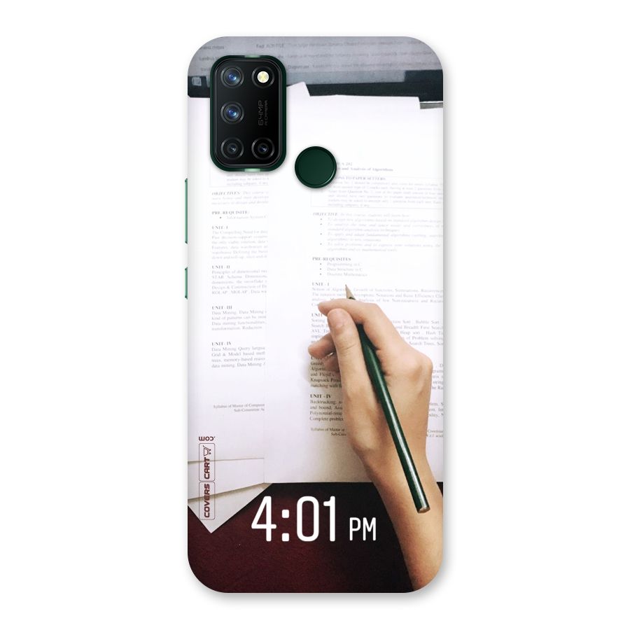 Exam Time Blues Back Case for Realme 7i