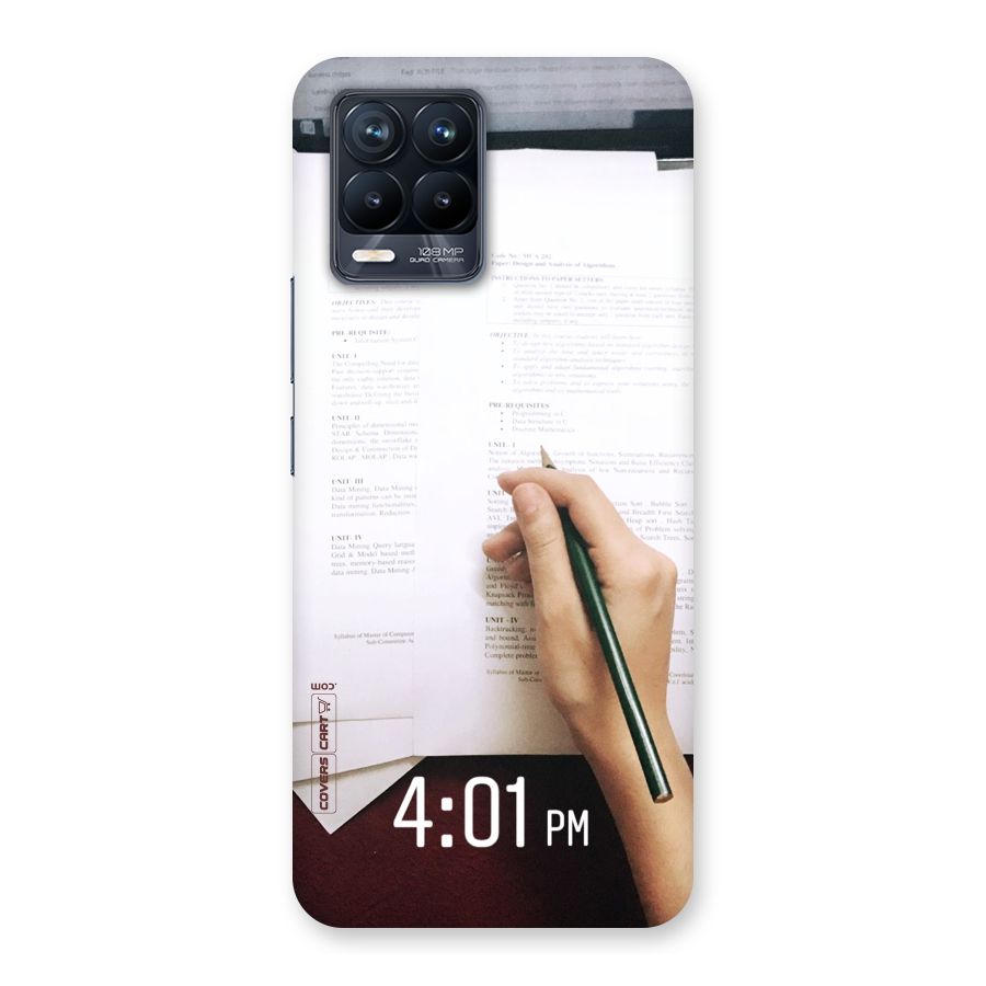 Exam Time Blues Back Case for Realme 8 Pro