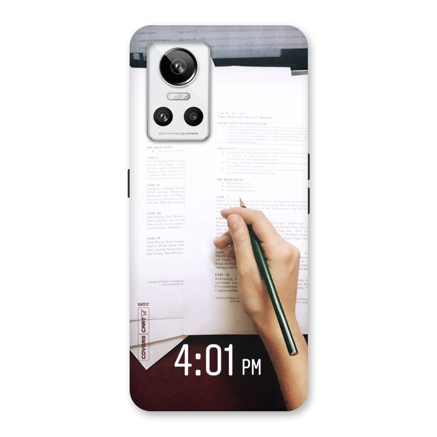 Exam Time Blues Back Case for Realme GT Neo 3