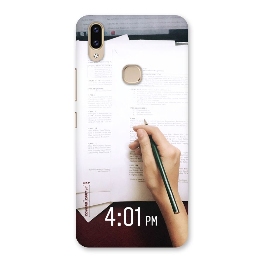 Exam Time Blues Back Case for Vivo V9 Youth