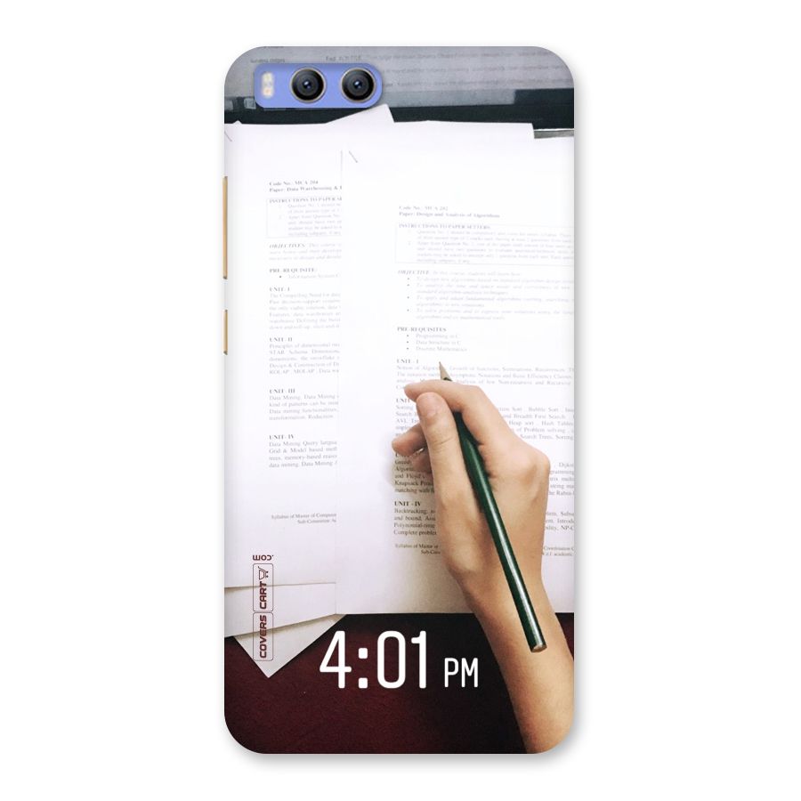 Exam Time Blues Back Case for Xiaomi Mi 6