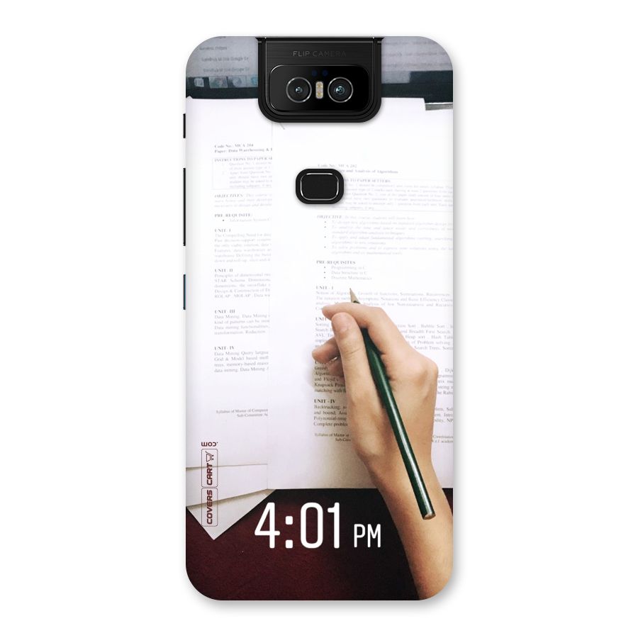 Exam Time Blues Back Case for Zenfone 6z