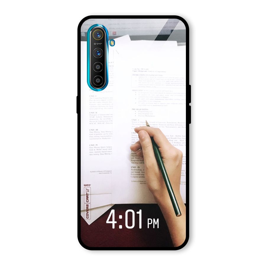 Exam Time Blues Glass Back Case for Realme X2