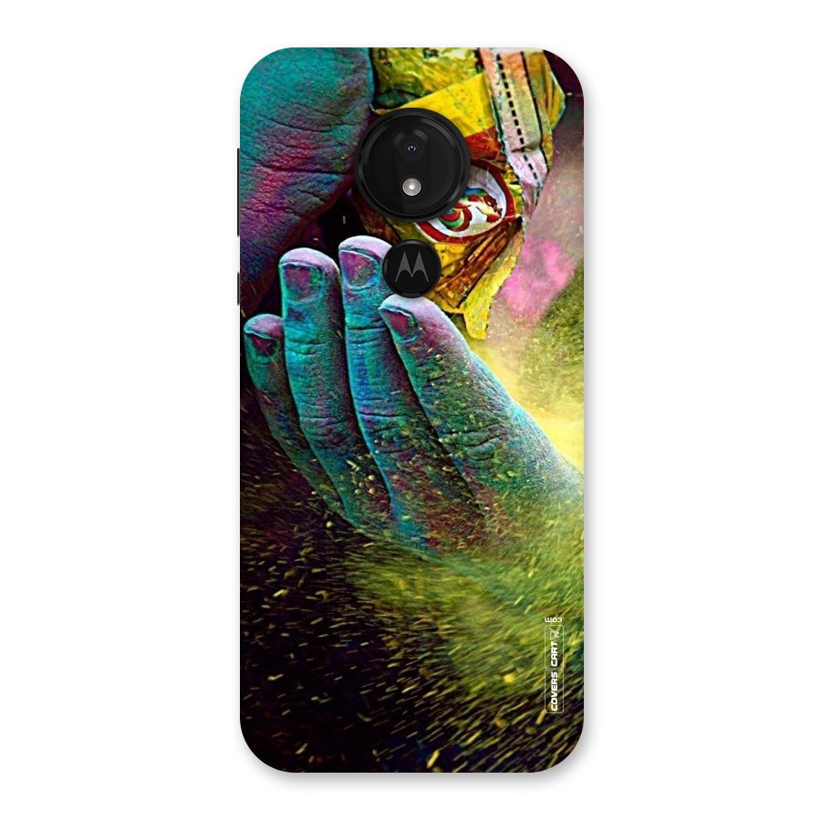 Exotic Colours Back Case for Moto G7 Power