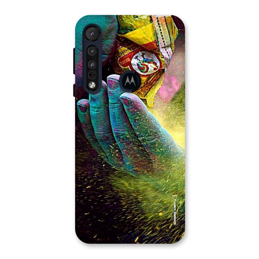 Exotic Colours Back Case for Motorola One Macro