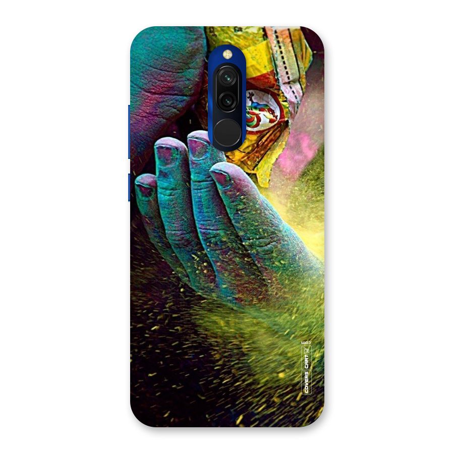 Exotic Colours Back Case for Redmi 8