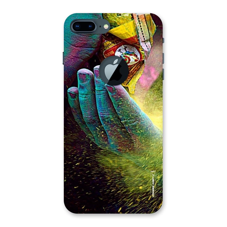 Exotic Colours Back Case for iPhone 7 Plus Logo Cut