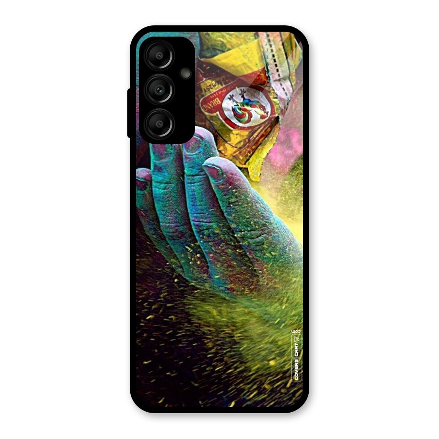 Exotic Colours Glass Back Case for Galaxy A14 5G