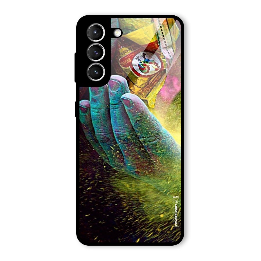 Exotic Colours Glass Back Case for Galaxy S21 5G