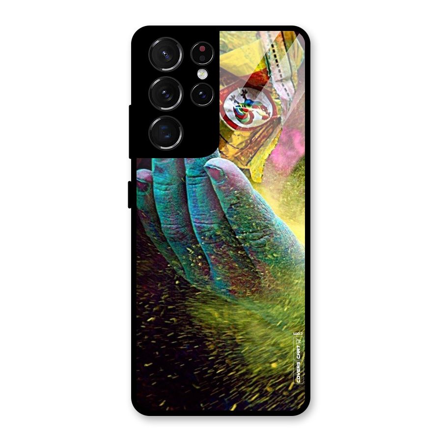 Exotic Colours Glass Back Case for Galaxy S21 Ultra 5G