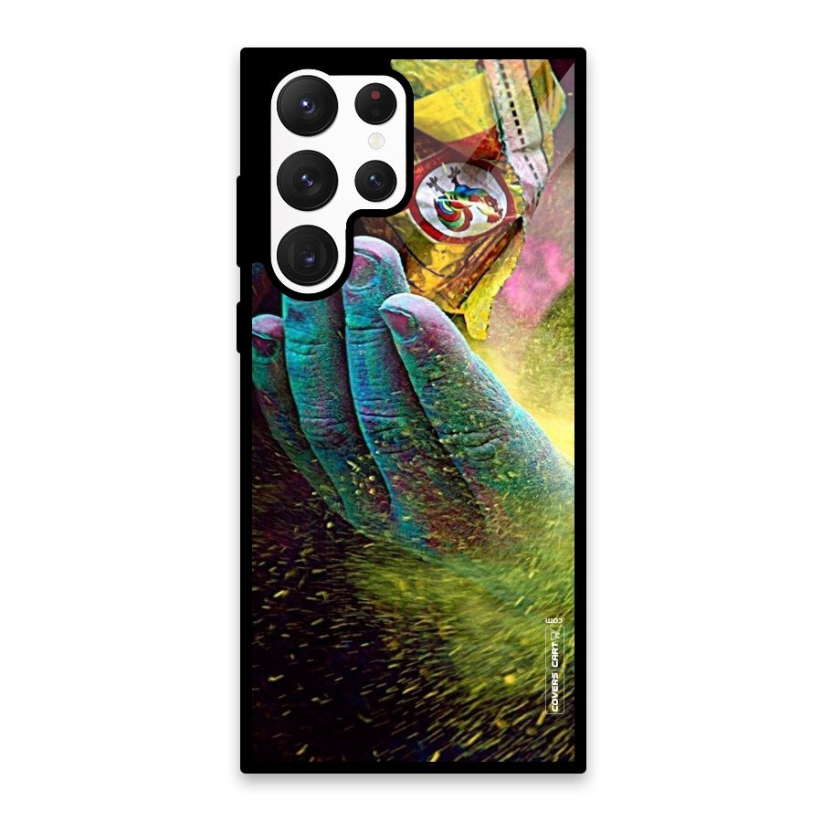 Exotic Colours Glass Back Case for Galaxy S22 Ultra 5G