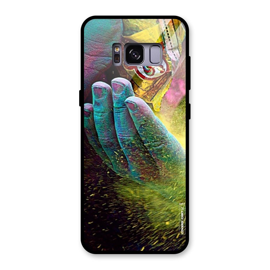 Exotic Colours Glass Back Case for Galaxy S8