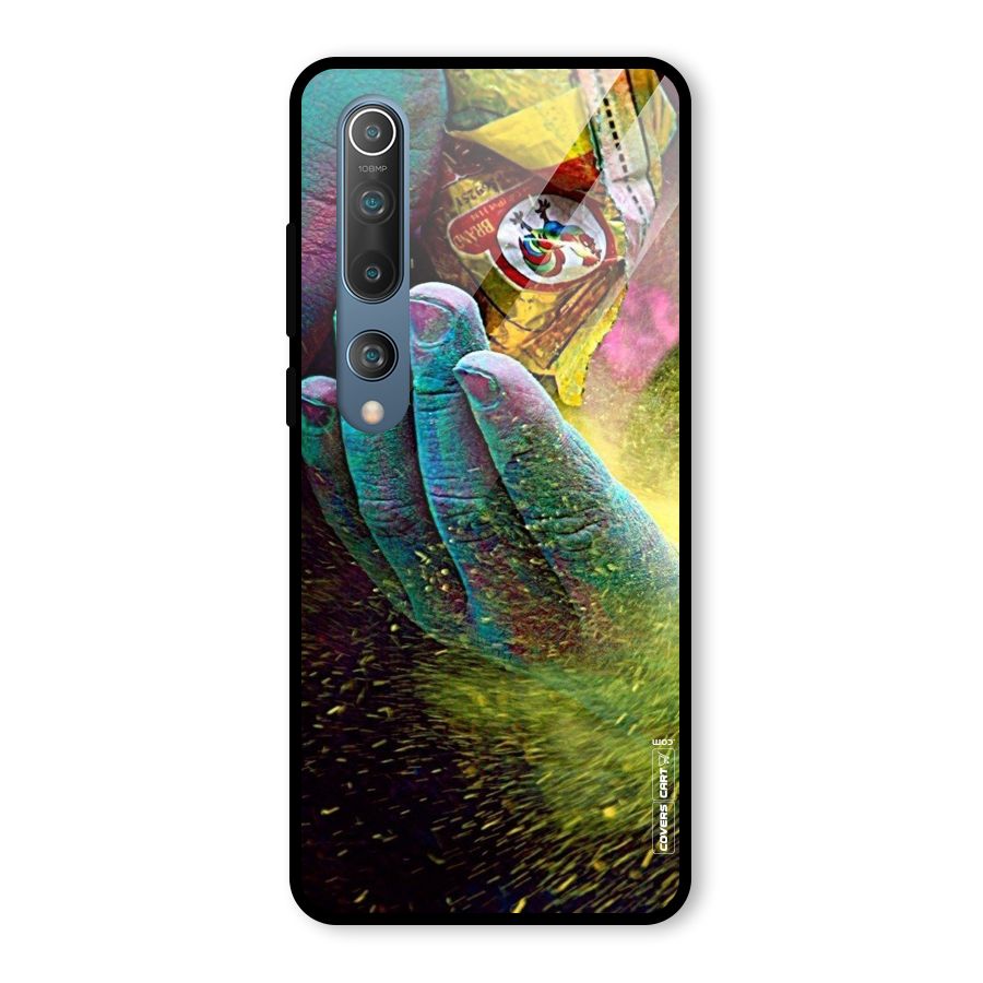 Exotic Colours Glass Back Case for Mi 10
