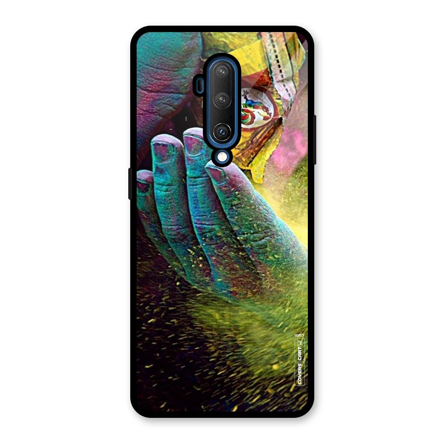 Exotic Colours Glass Back Case for OnePlus 7T Pro