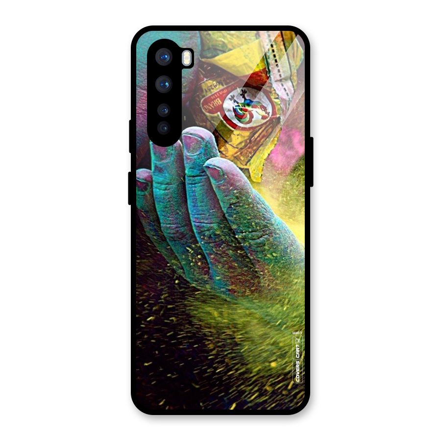 Exotic Colours Glass Back Case for OnePlus Nord