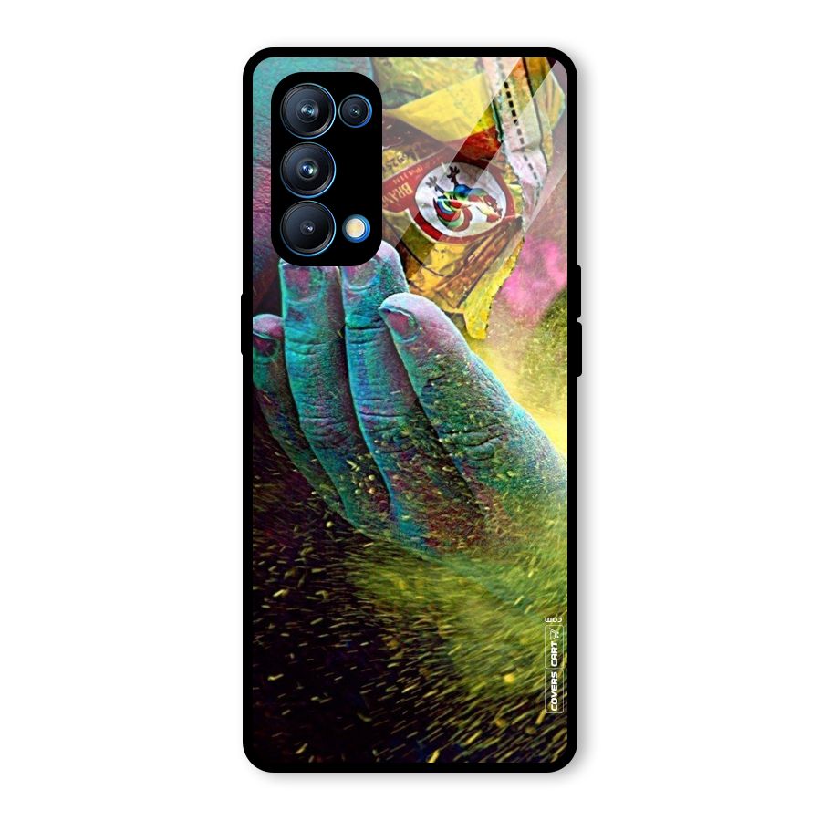 Exotic Colours Glass Back Case for Oppo Reno5 Pro 5G