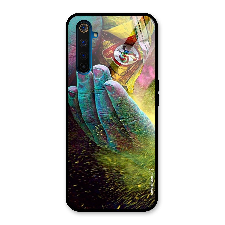 Exotic Colours Glass Back Case for Realme 6 Pro