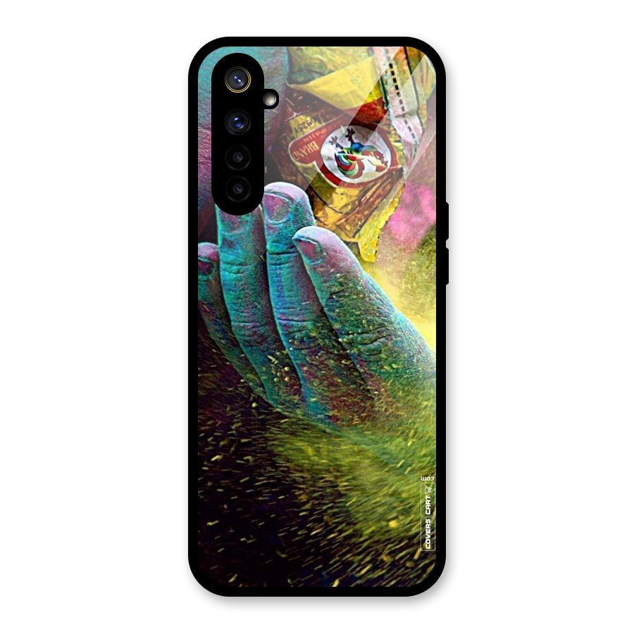 Exotic Colours Glass Back Case for Realme 6i