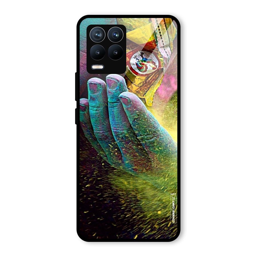 Exotic Colours Glass Back Case for Realme 8