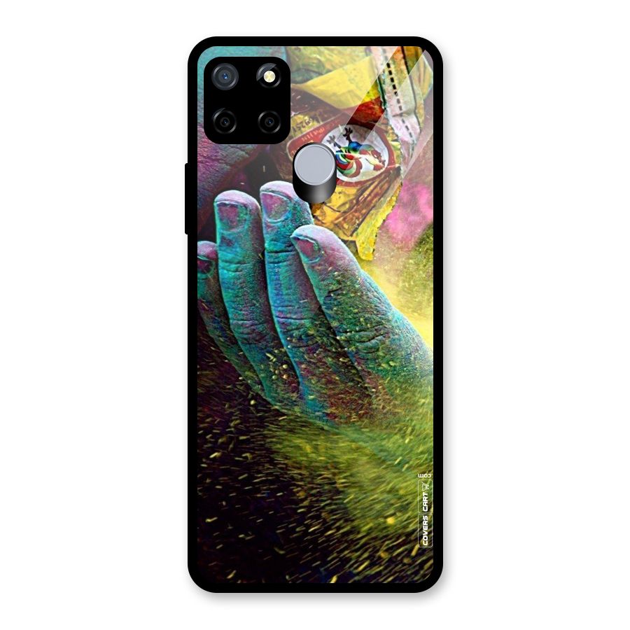 Exotic Colours Glass Back Case for Realme Narzo 20