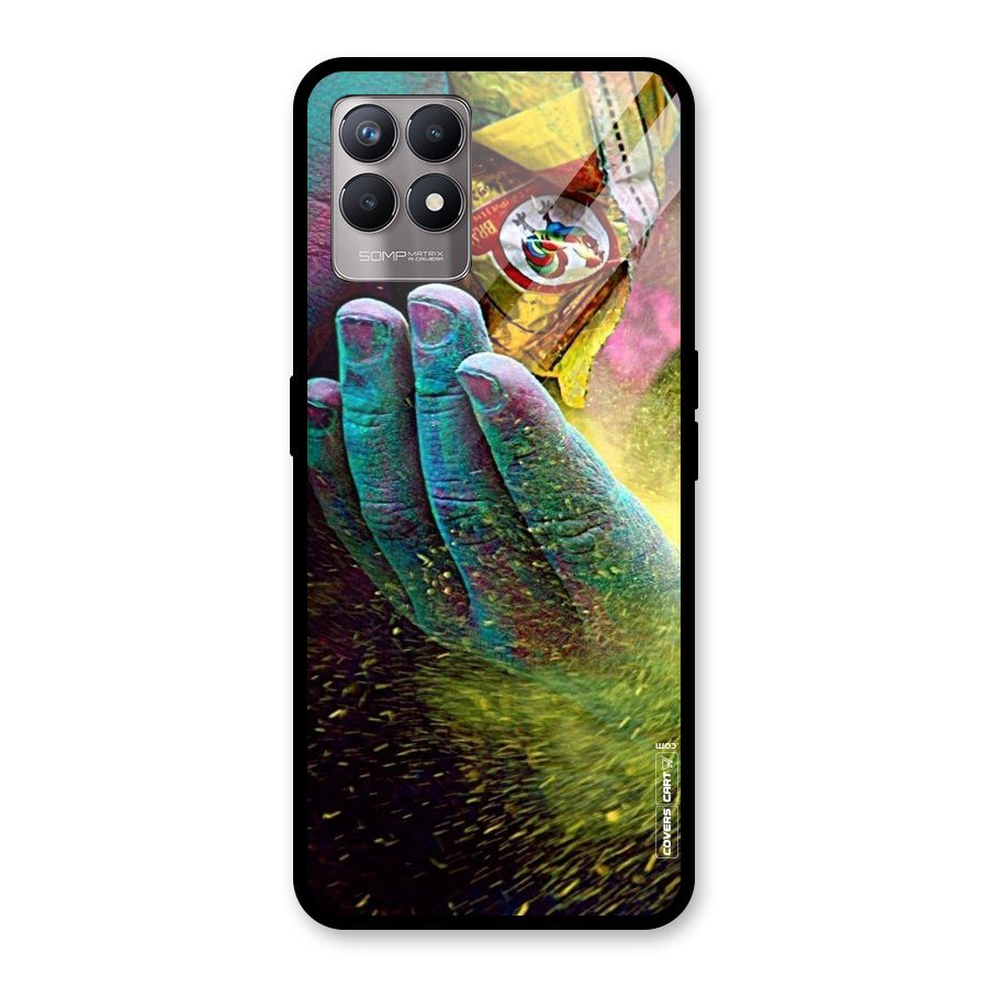 Exotic Colours Glass Back Case for Realme Narzo 50