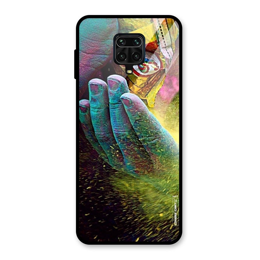Exotic Colours Glass Back Case for Redmi Note 10 Lite