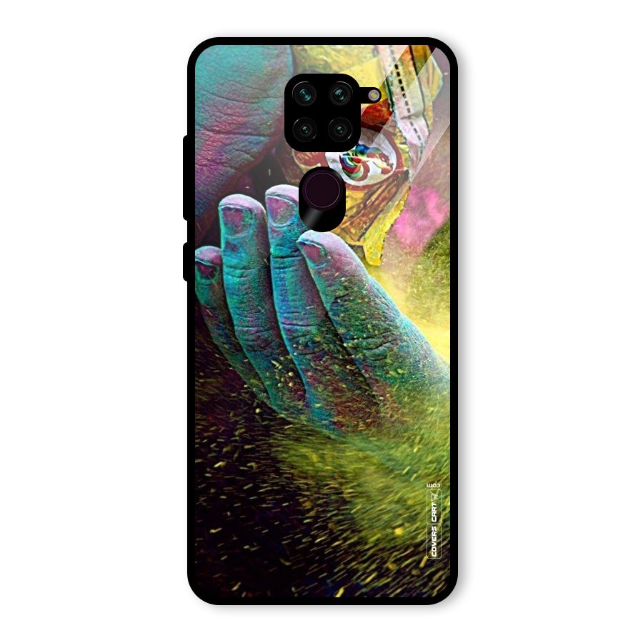 Exotic Colours Glass Back Case for Redmi Note 9