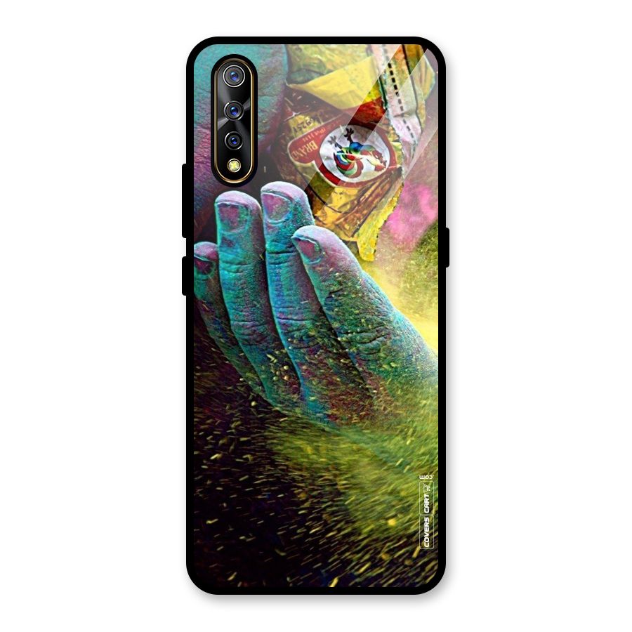 Exotic Colours Glass Back Case for Vivo S1