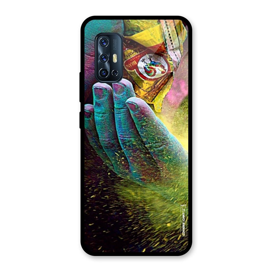 Exotic Colours Glass Back Case for Vivo V17