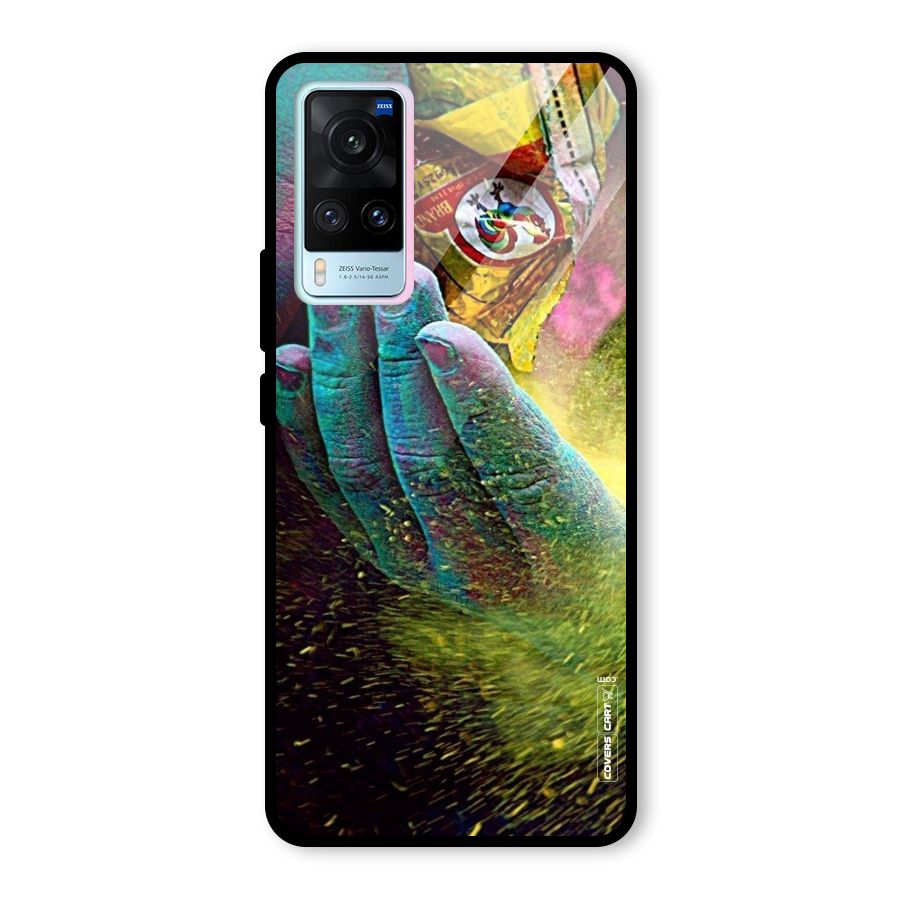 Exotic Colours Glass Back Case for Vivo X60