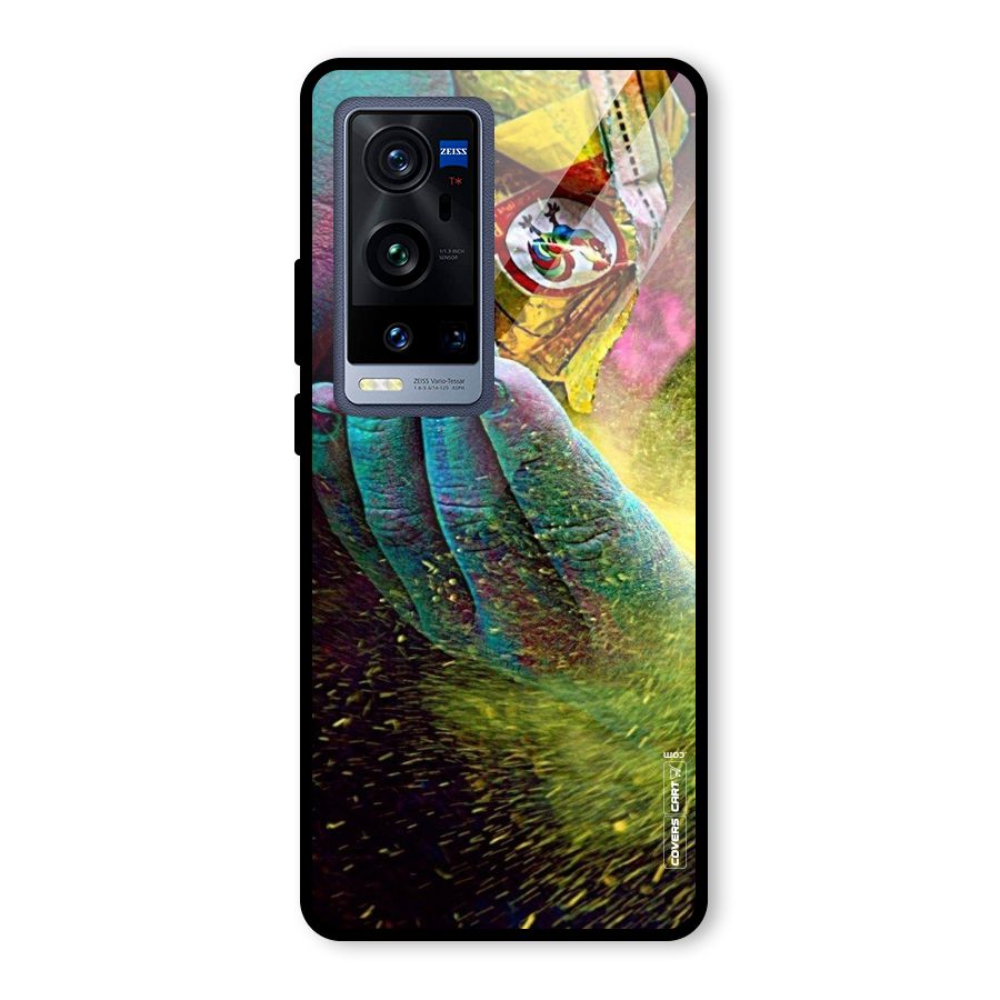 Exotic Colours Glass Back Case for Vivo X60 Pro Plus