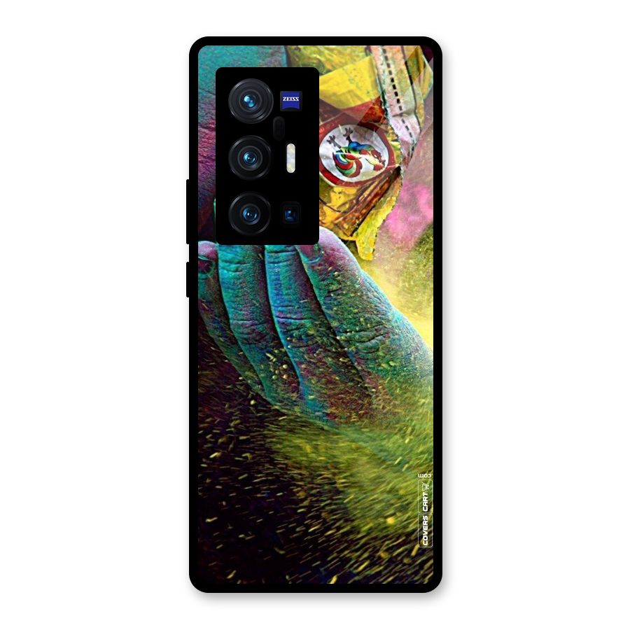 Exotic Colours Glass Back Case for Vivo X70 Pro Plus