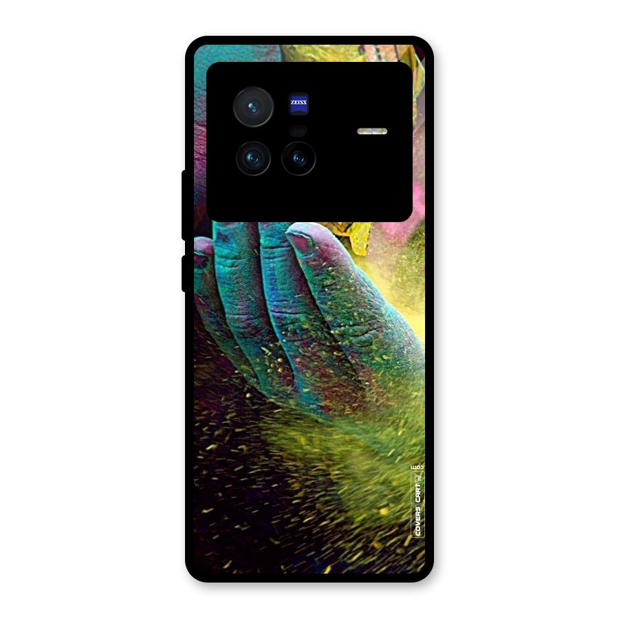 Exotic Colours Glass Back Case for Vivo X80