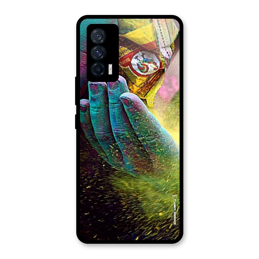 Exotic Colours Glass Back Case for Vivo iQOO 7 5G