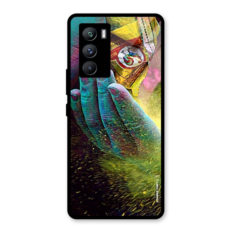 Exotic Colours Glass Back Case for Vivo iQOO 9 SE