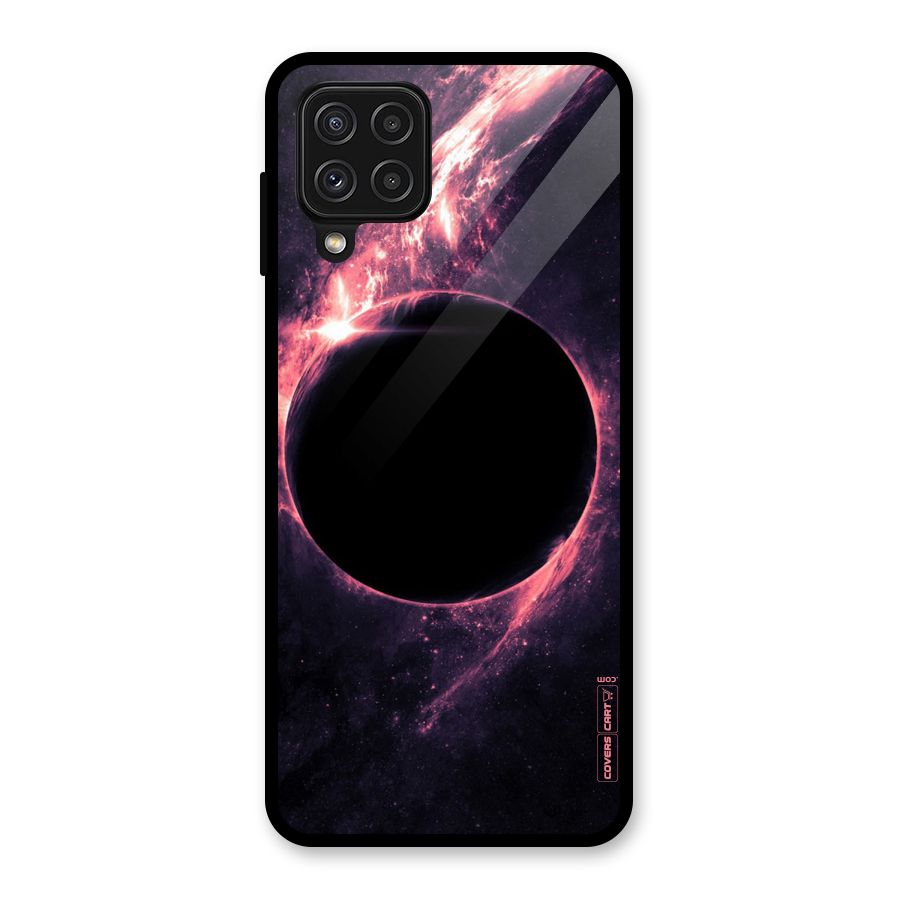 Exotic Design Glass Back Case for Galaxy A22 4G