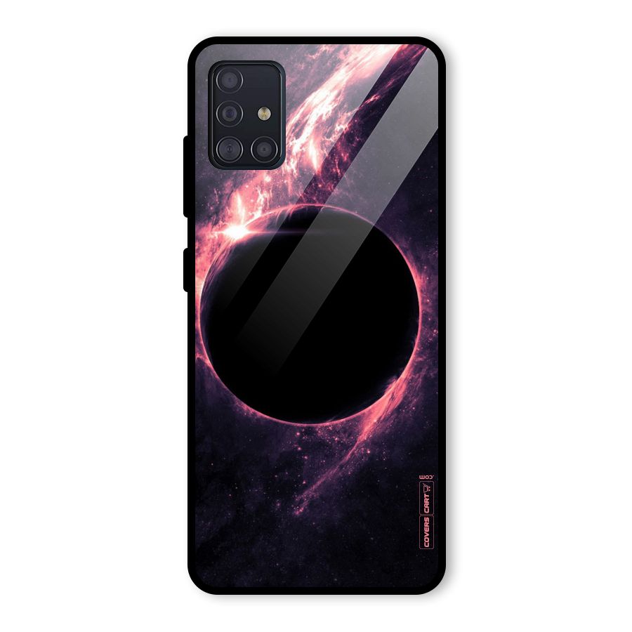 Exotic Design Glass Back Case for Galaxy A51