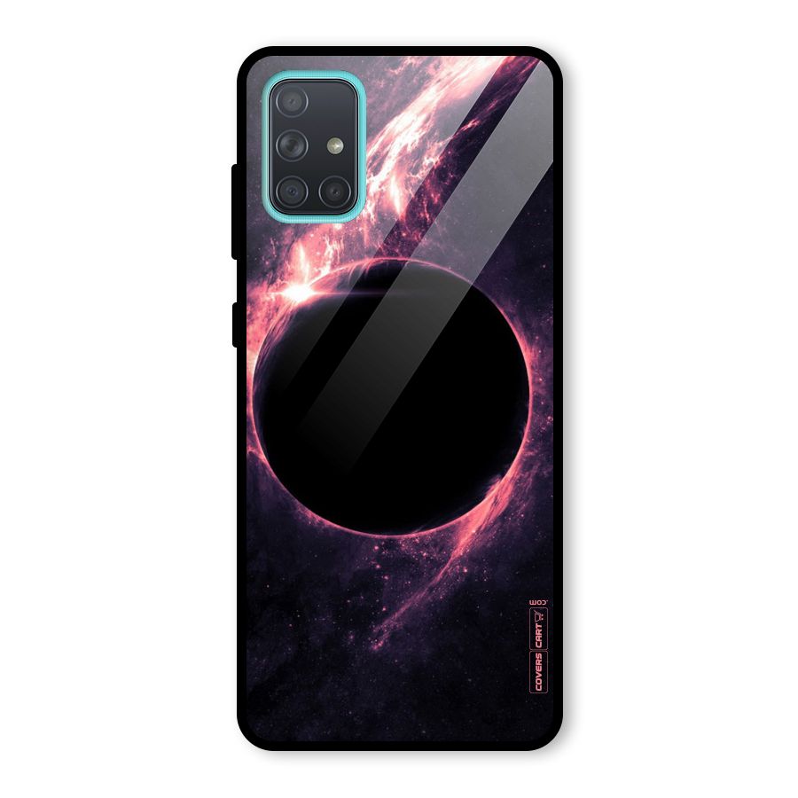 Exotic Design Glass Back Case for Galaxy A71