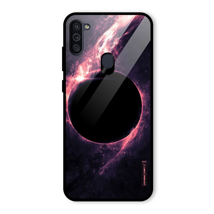 Exotic Design Glass Back Case for Galaxy M11