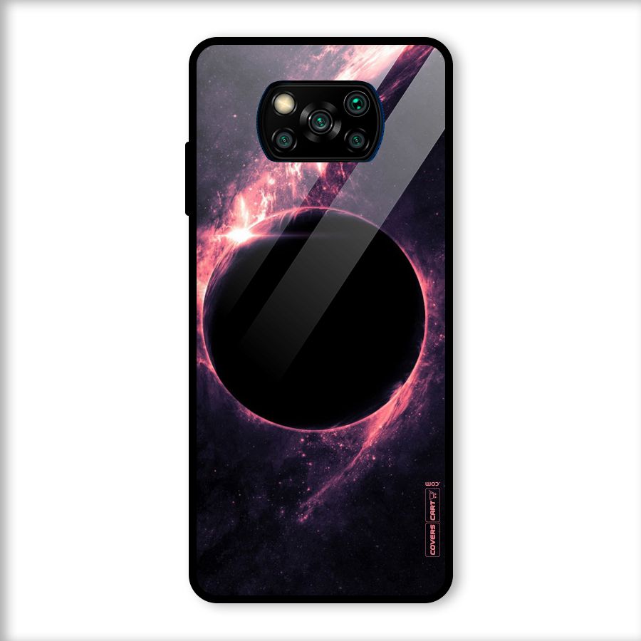 Exotic Design Glass Back Case for Poco X3