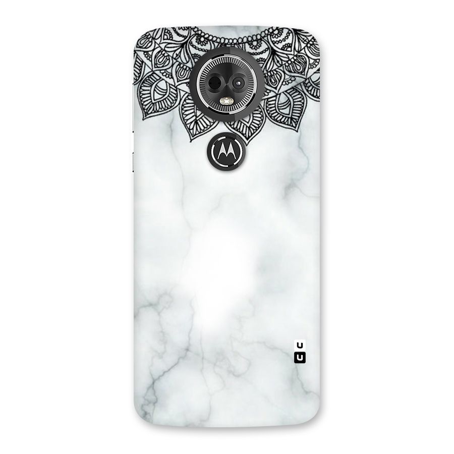 Exotic Marble Pattern Back Case for Moto E5 Plus