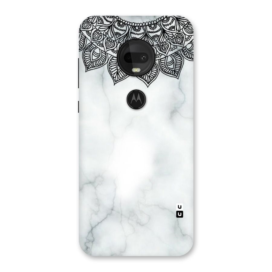 Exotic Marble Pattern Back Case for Moto G7