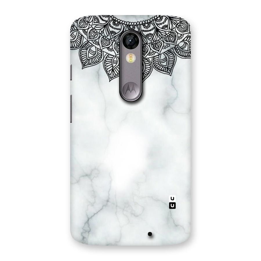 Exotic Marble Pattern Back Case for Moto X Force