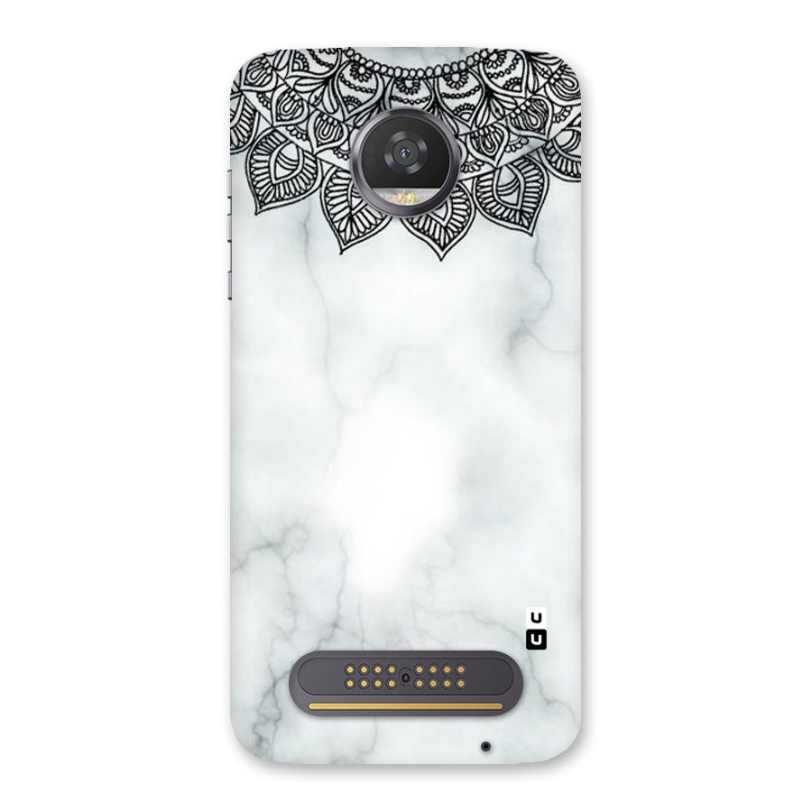 Exotic Marble Pattern Back Case for Moto Z2 Play