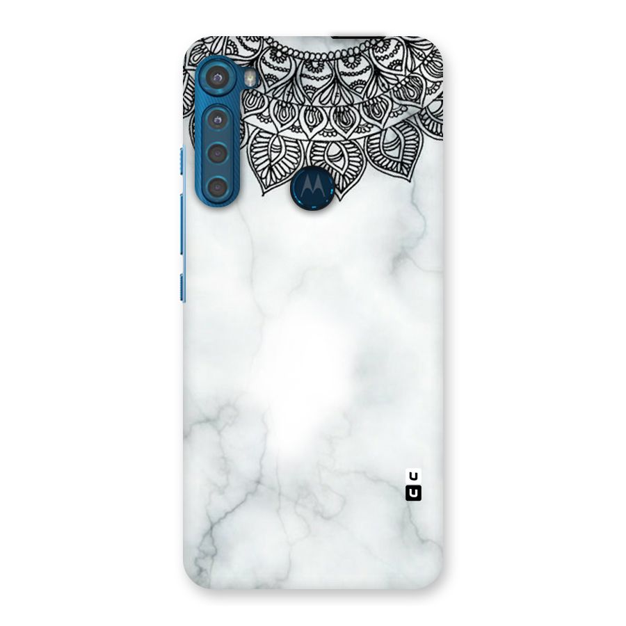 Exotic Marble Pattern Back Case for Motorola One Fusion Plus
