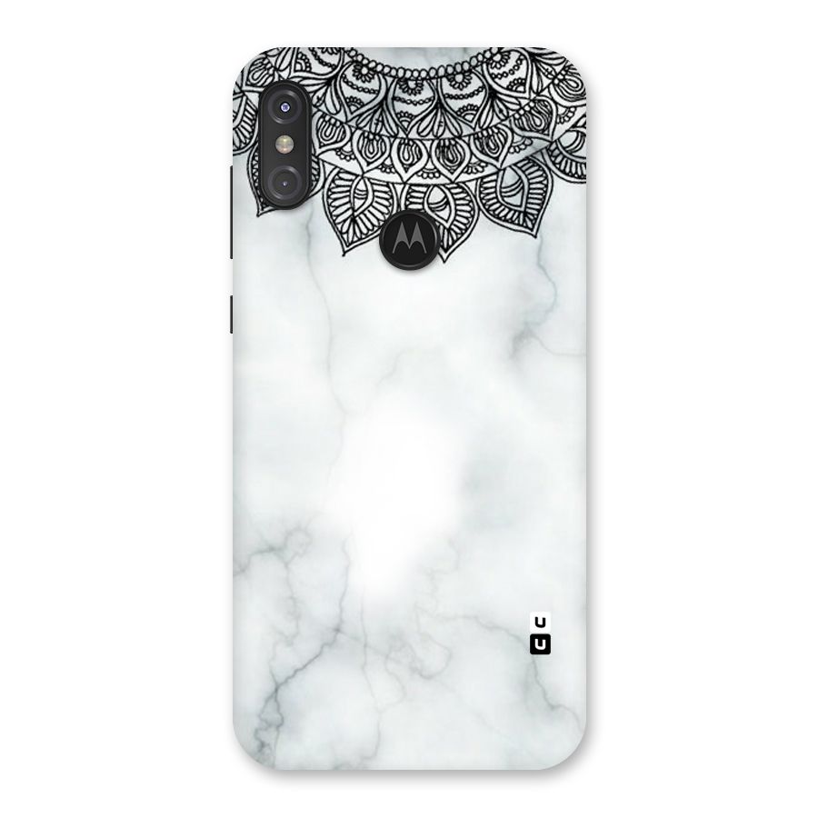 Exotic Marble Pattern Back Case for Motorola One Power