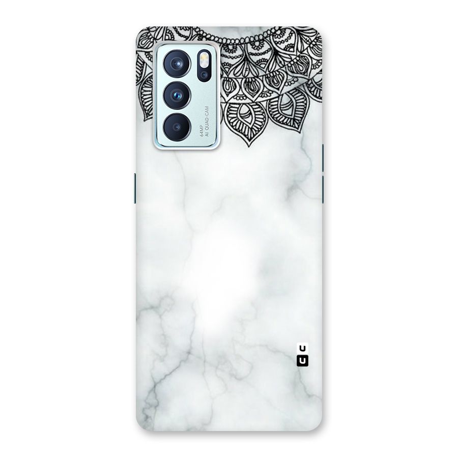 Exotic Marble Pattern Back Case for Oppo Reno6 Pro 5G