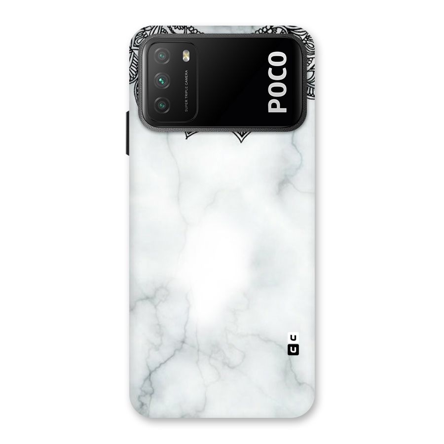 Exotic Marble Pattern Back Case for Poco M3