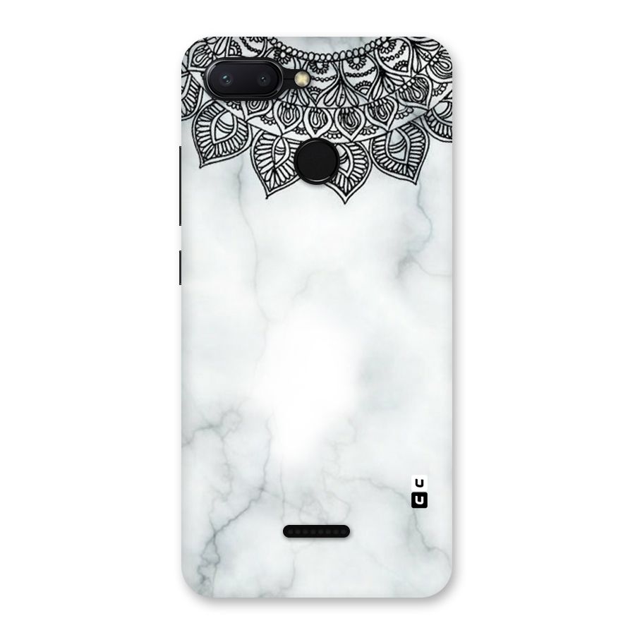 Exotic Marble Pattern Back Case for Redmi 6